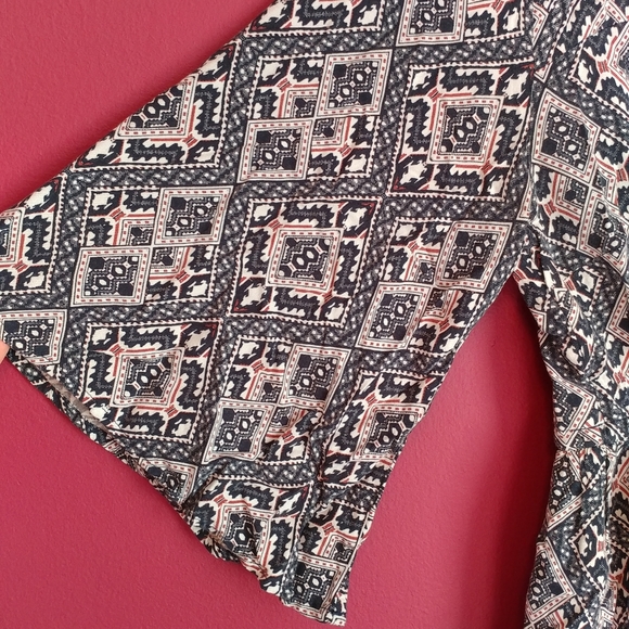 Patterned Mini Dress - Picture 2 of 6